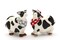 Hand Painted Ceramic Cow Salt & Pepper Shakers, Home Décor, Gift for Her, Gift for Mom, Kitchen Décor, Dining Table Décor, Farmhouse Decor
